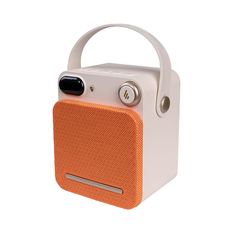 EDIFIER/漫步者PP203家用K歌蓝牙小音箱扩音麦克风话筒大功率长续航双喇叭 白色高清大图