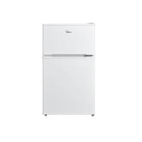 美的(Midea)BCD-88CM 冰箱小型家用迷你双门小冰箱冷冻冷藏节能静音 白色88升冰箱单台装