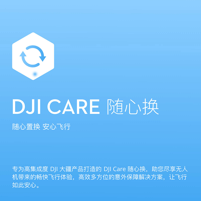 DJI 大疆 DJI Care 随心换(Mavic Mini)实体卡高清大图
