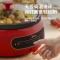 美的(Midea)多功能锅 MC-EHG2801电火锅电热煮锅家用多用途锅智能防干烧大容量多功能分体式电热锅