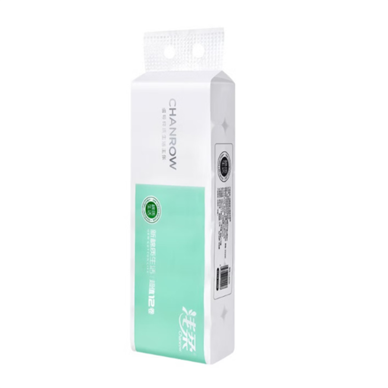 浅柔 无芯卷纸5层加厚 80g*12卷*1提