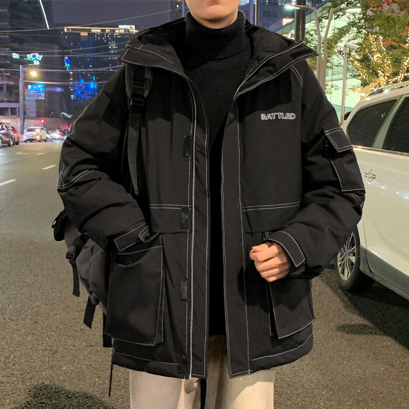 唐狮男装冬季外套羽绒服羽绒服男连帽男款羽绒服男士冬装羽绒衣男冬季