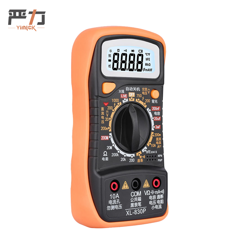 严力YIMLEK 万用表 XL830P台高清大图