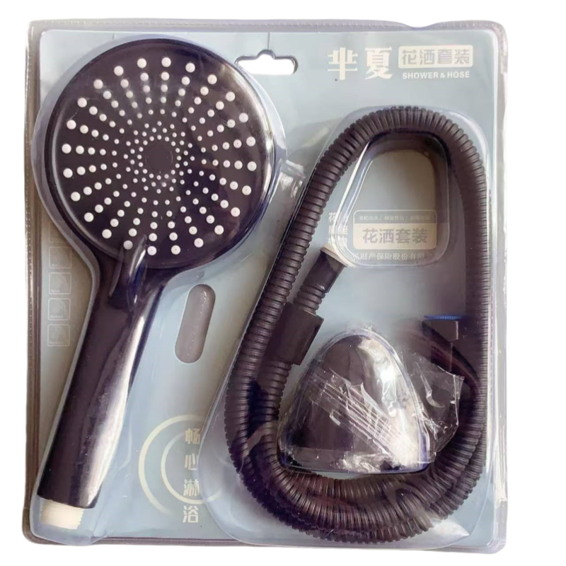 芈夏淋浴花洒 黑武士3件套套
