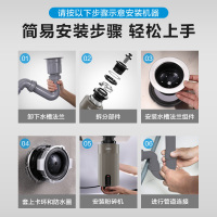 美的(Midea)垃圾处理器MD1-C38B-CN 垃圾分类 高转速电机 解决厨余垃圾 粉碎机