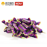 俄罗斯进口KDV紫皮糖180g/袋 结婚喜糖巧克力味坚果夹心酥糖硬糖 网红休闲零食品(糖果外裹含代可可脂)