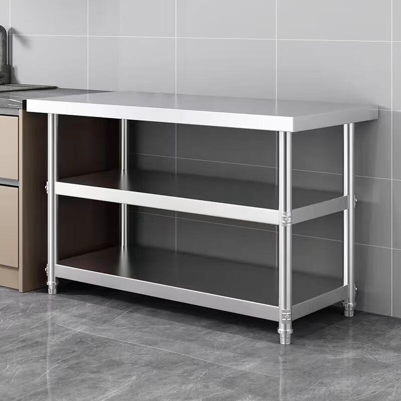 曌梵不锈钢工作台180*80*80cm张高清大图