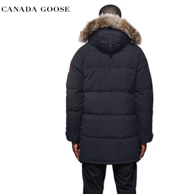 [直营]Canada Goose 加拿大鹅 EMORY系列 冬季男士中长款连帽毛领大衣羽绒服 加鹅