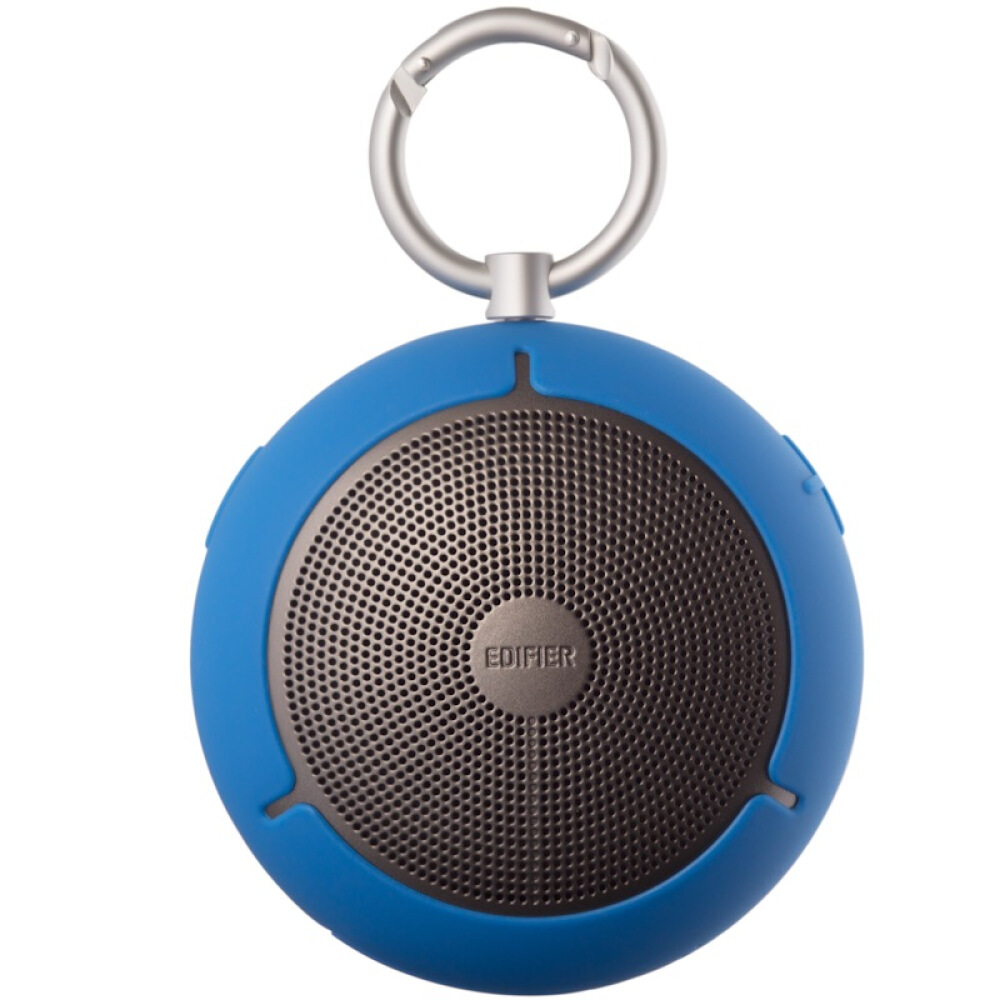 漫步者 (EDIFIER)M100 迷你型蓝牙音箱 三防户外音箱 便携插卡音响 蓝色高清大图