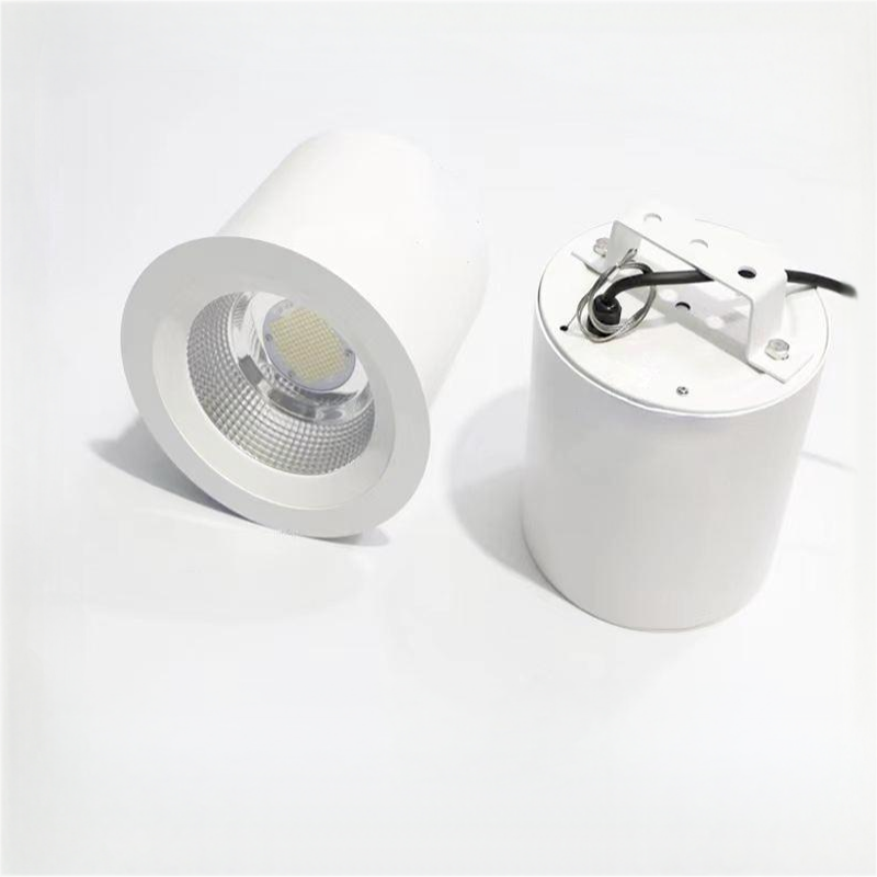 洛安斯 LED明装筒灯 50W 套高清大图