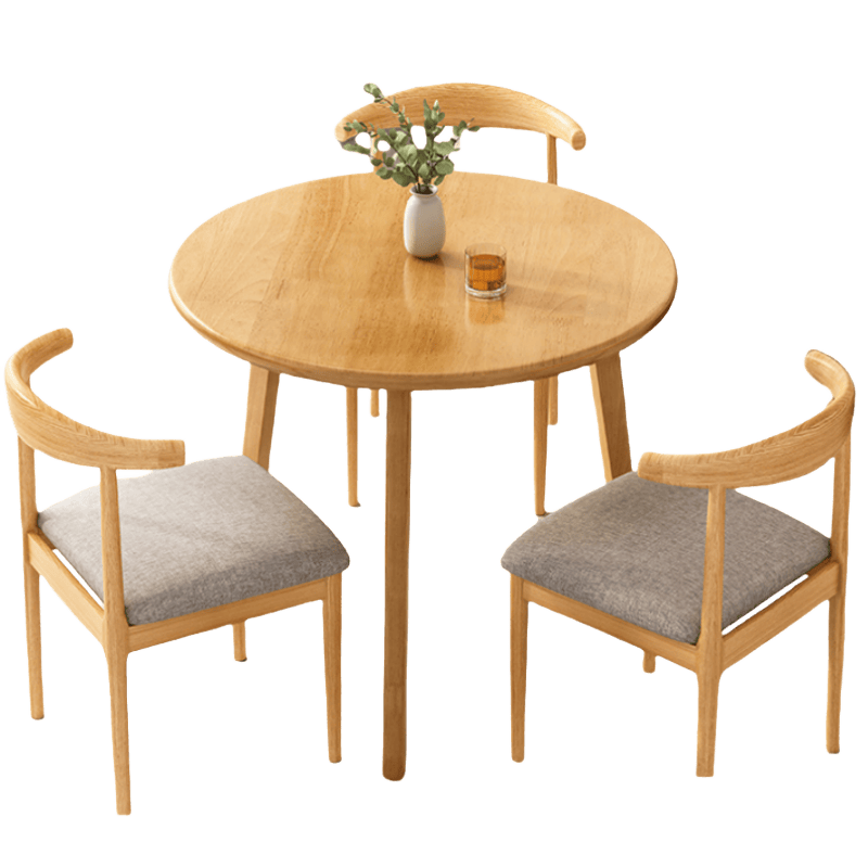 豫龙都洽谈桌椅一桌三椅套高清大图