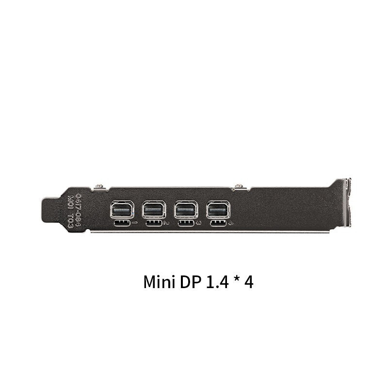 丽台(LEADTEK)NVIDIA T1000 4G GDDR6 CUDA核心896图灵架构 多屏/平面制图设计专业 工业包装