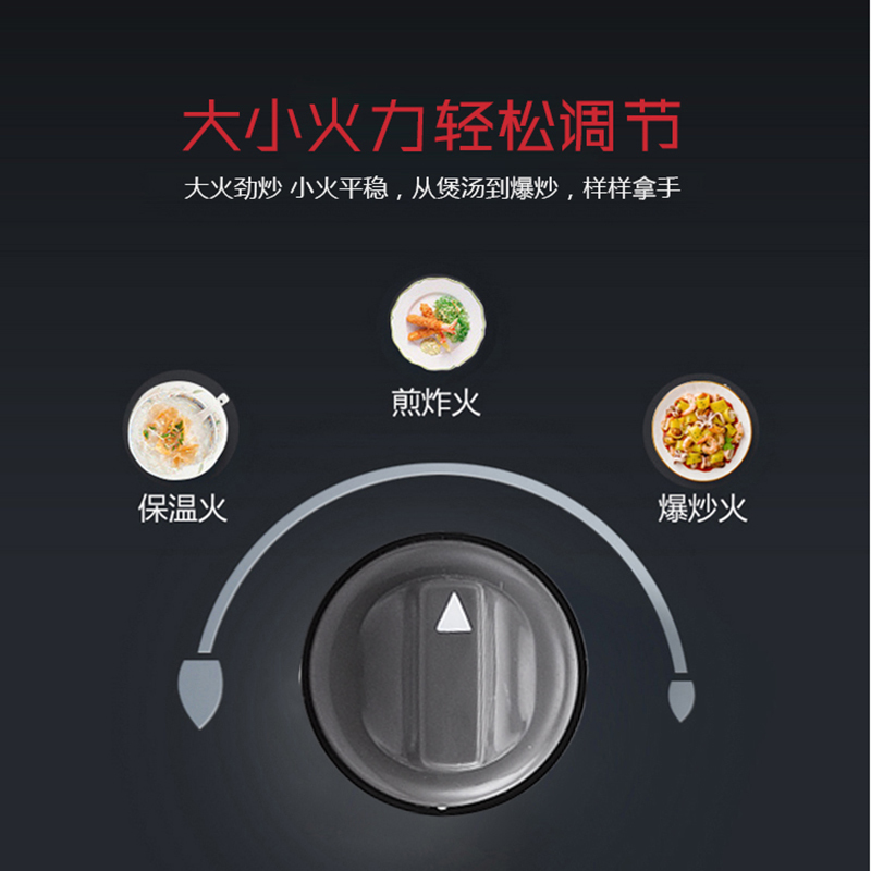CZB厨之宝D1215SX 猛火节能家用3.8kW不锈钢台式燃气灶双灶