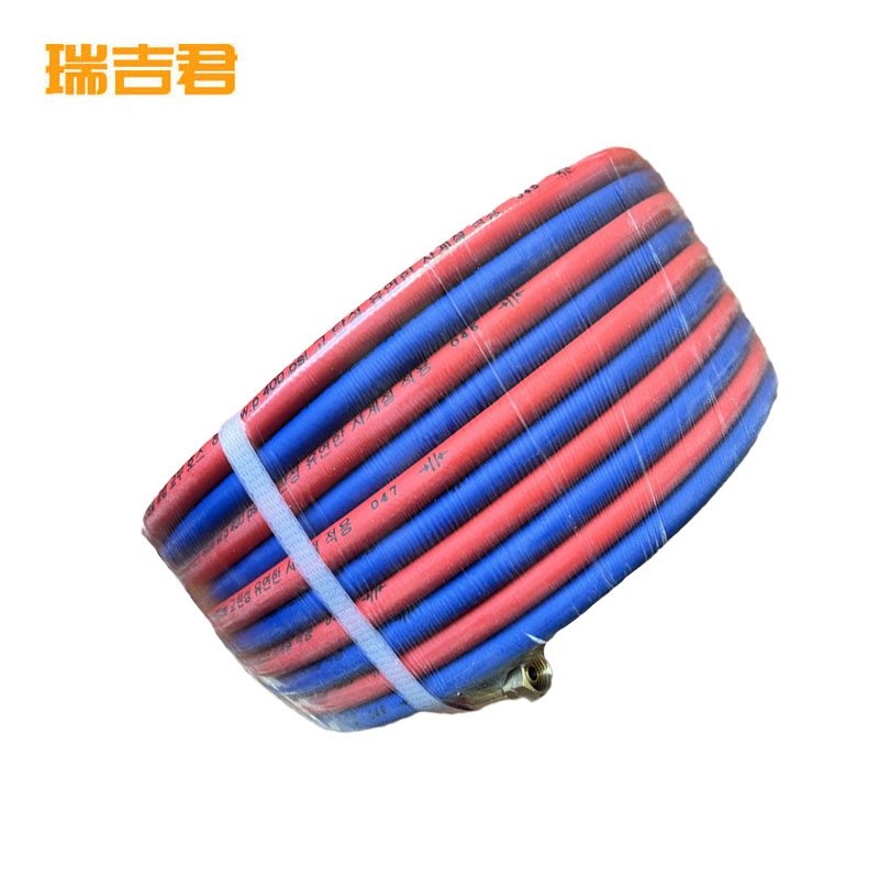 瑞吉君 氧气乙炔双色连体管 30m 卷高清大图
