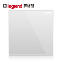 [官方旗舰店]tcl罗格朗Legrand开关插座面板仕典逸景玉兰白空白面板挡板底盒盖板装饰板86型带开关插座