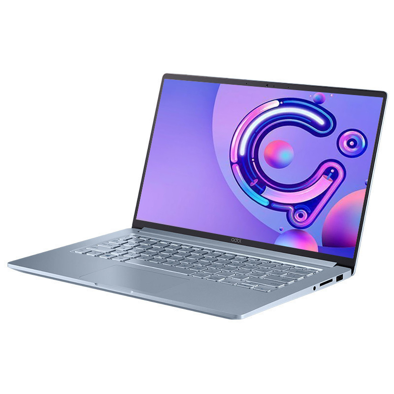 华硕(ASUS)a豆(adol) 14英寸四面窄边框轻薄本笔记本电脑第八代英特尔®酷睿™i5(i5-8265U 8G 256GB固态 IPS)银蓝灰