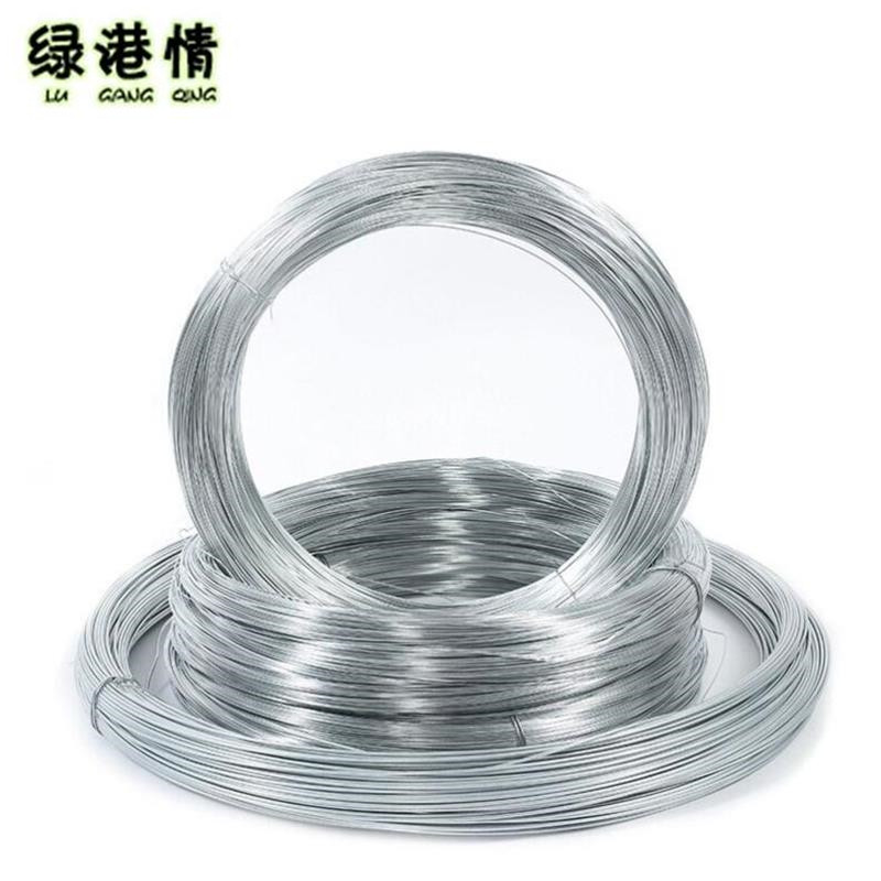 绿港情12#一般低碳钢丝（镀锌铁丝）高清大图