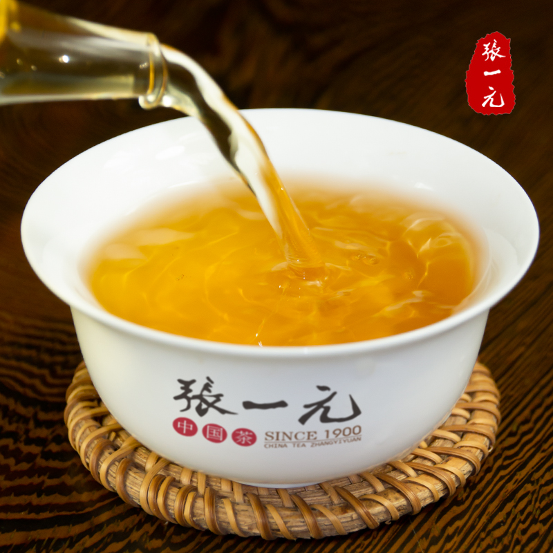 张一元茶叶 福鼎老白茶白毫银针357克茶饼 精选高山头采银针嫩芽高清大图