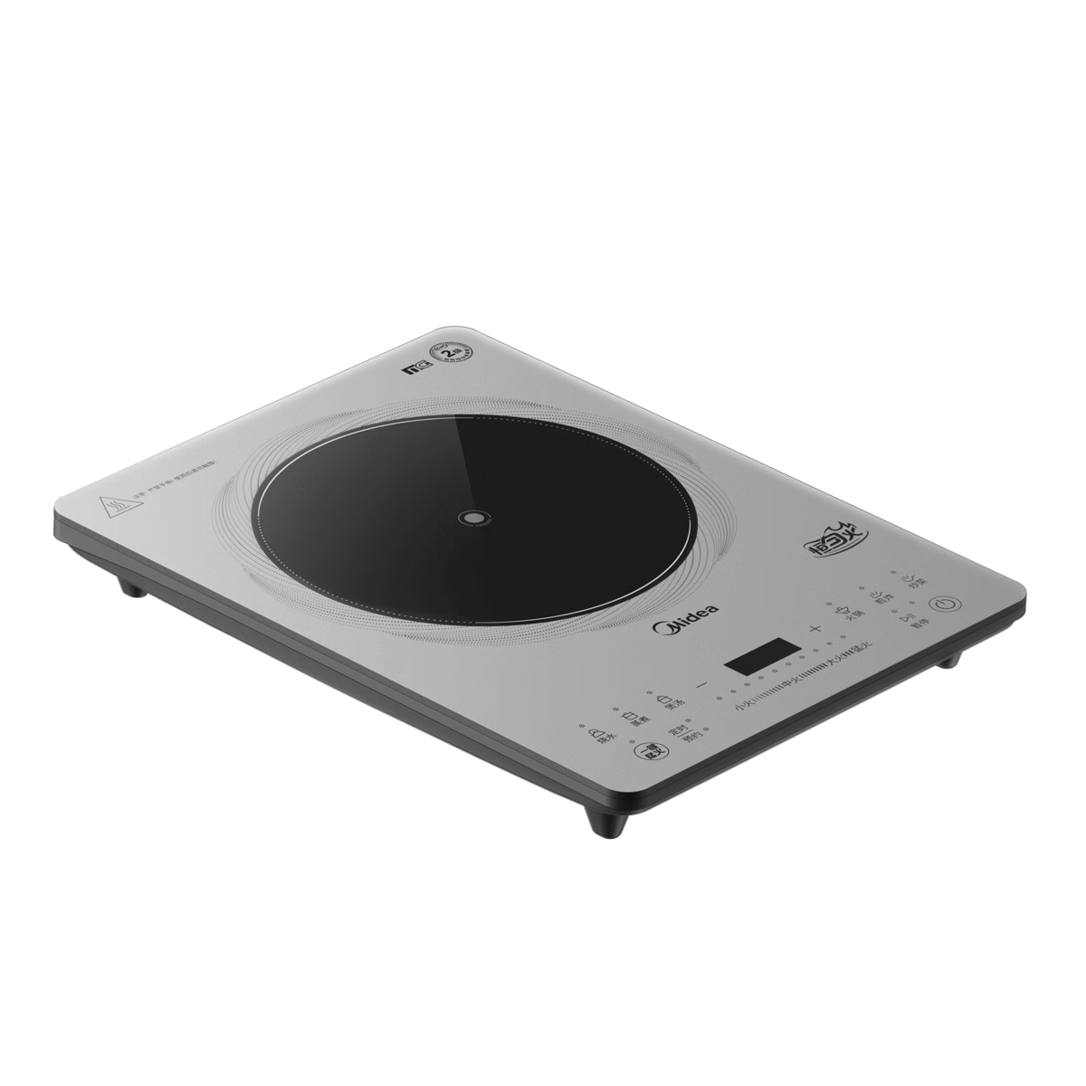 美的(Midea)电磁炉MC-22RB23 疏油镜光410mm大面板+188mm大线盘,2级加热均匀性+专利恒高清大图