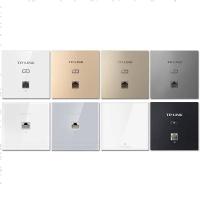 TP-LINK TL-AP1202GI-POE 无线面板ap路由器5G千兆双频高速大功率86型嵌入墙壁wifi网络1200M兆智能开关插座中大户型家用别墅企业级酒店宾馆