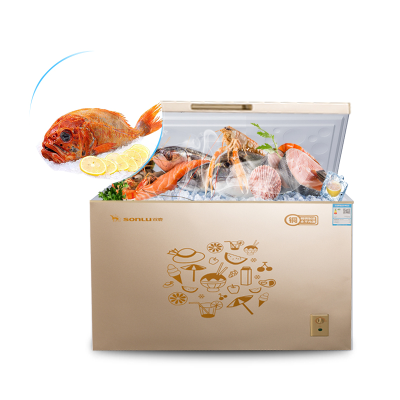 双鹿冷柜 BC/BD-258ST (金色)