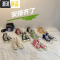 林先参 高帮帆布鞋女ulzzang复古港风港味百搭学生韩版ins潮鞋子 广赫
