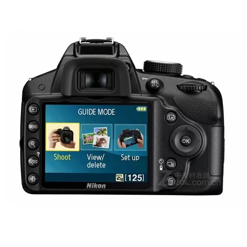 [店保五年]尼康 D3200+18-105VR套机 标准变焦镜头套 家用入门级单反相机全新套机 [全新港版高清大图