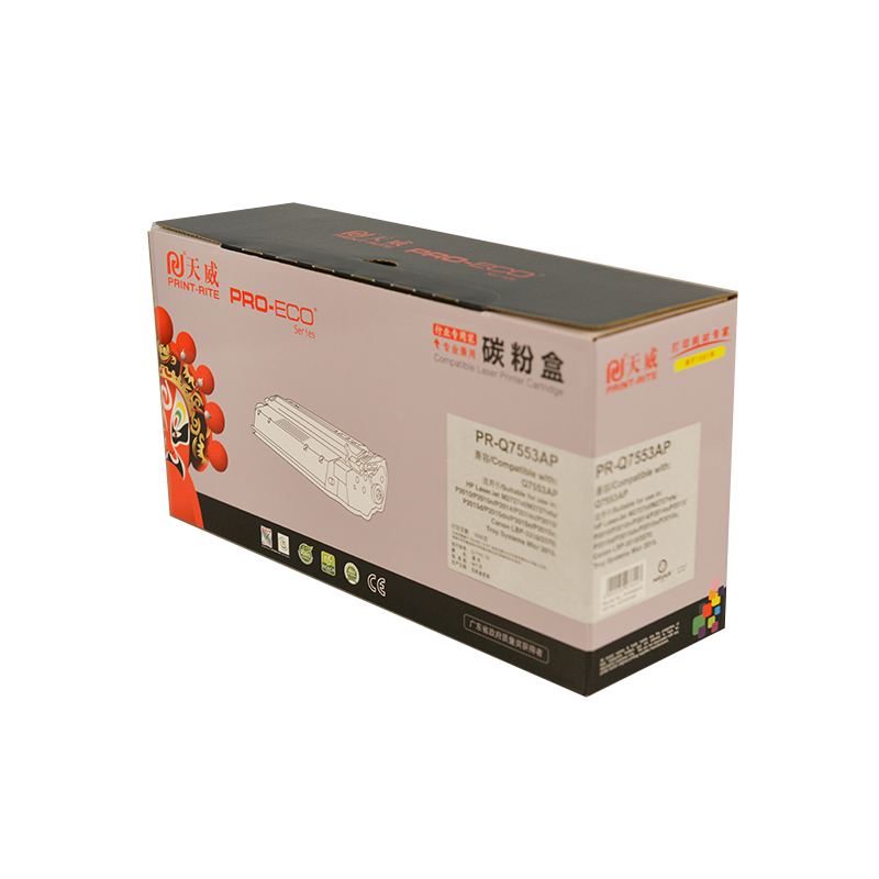 天威 CC530/CE410AP系列彩色硒鼓 带芯片 行业装 黑青黄红四色可选 黑CC530C/CE410C