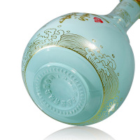 五粮液股份 万事如意 心和源 42度 500ml 单瓶装 浓香型 白酒(单笔两瓶赠一瓶桃花醉酒)