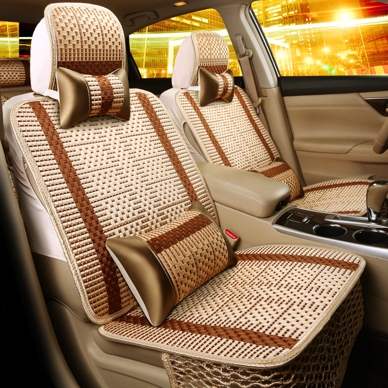 新款四季皮冰丝汽车坐垫大众polo捷达宝来朗逸高尔夫速腾全包座套