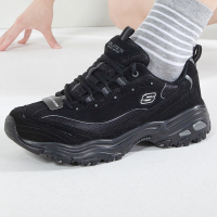 Skechers/斯凯奇男鞋新款复古厚底熊猫鞋轻质缓震运动休闲鞋52675-BBK ZP
