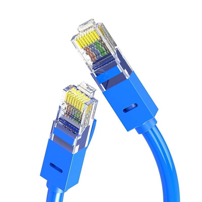CAT6类网络跳线非屏蔽8芯成品跳线 蓝 2米