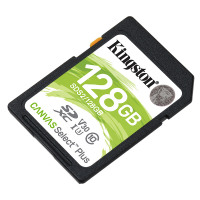 金士顿(Kingston)128GB SD存储卡 U3 V30相机内存卡 支持4K 高速连拍 读速100M