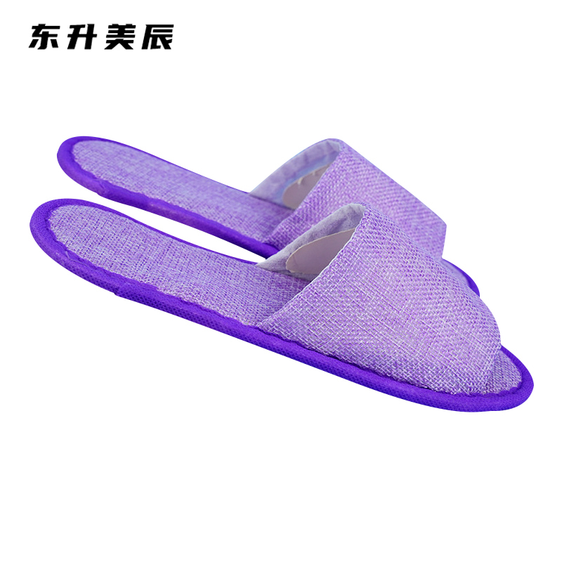 东升美辰 一次性拖鞋紫色 DS-TX013 双高清大图