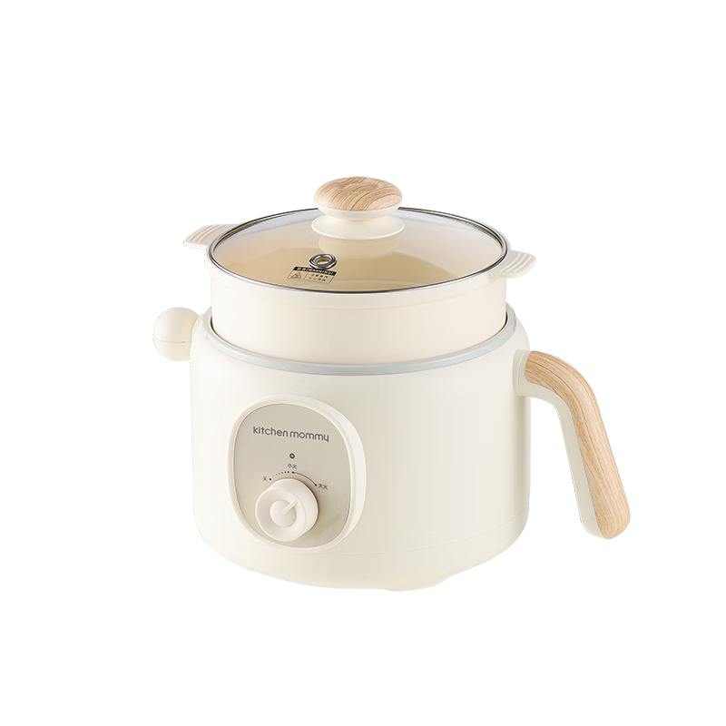 厨创妈咪(kitchen mommy) KT-ZG-20JX 电煮锅 2L 白色