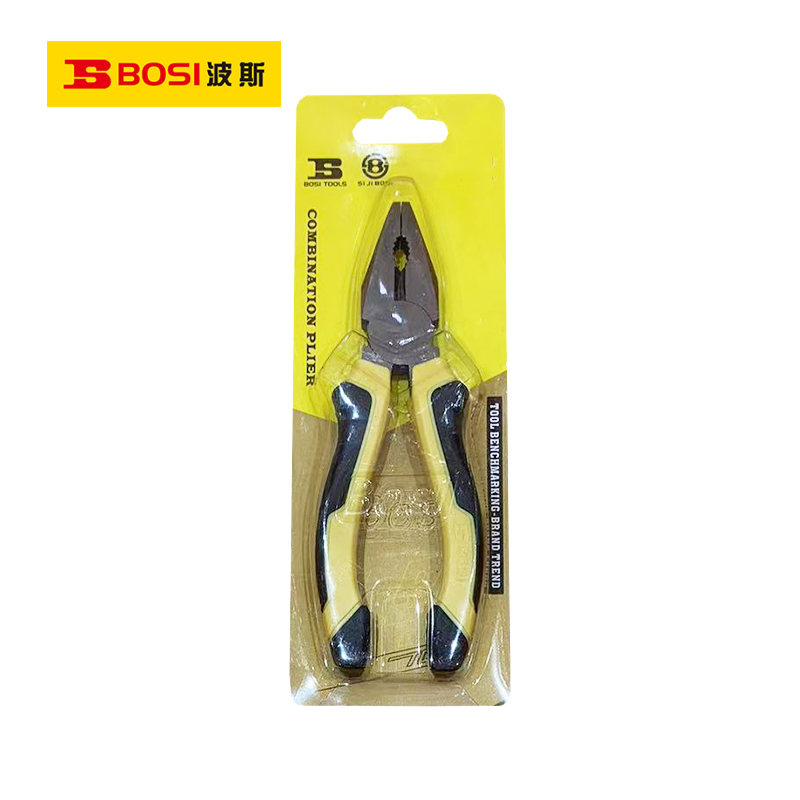 波斯（BOSI）欧式钢丝钳（6"/150mm）把