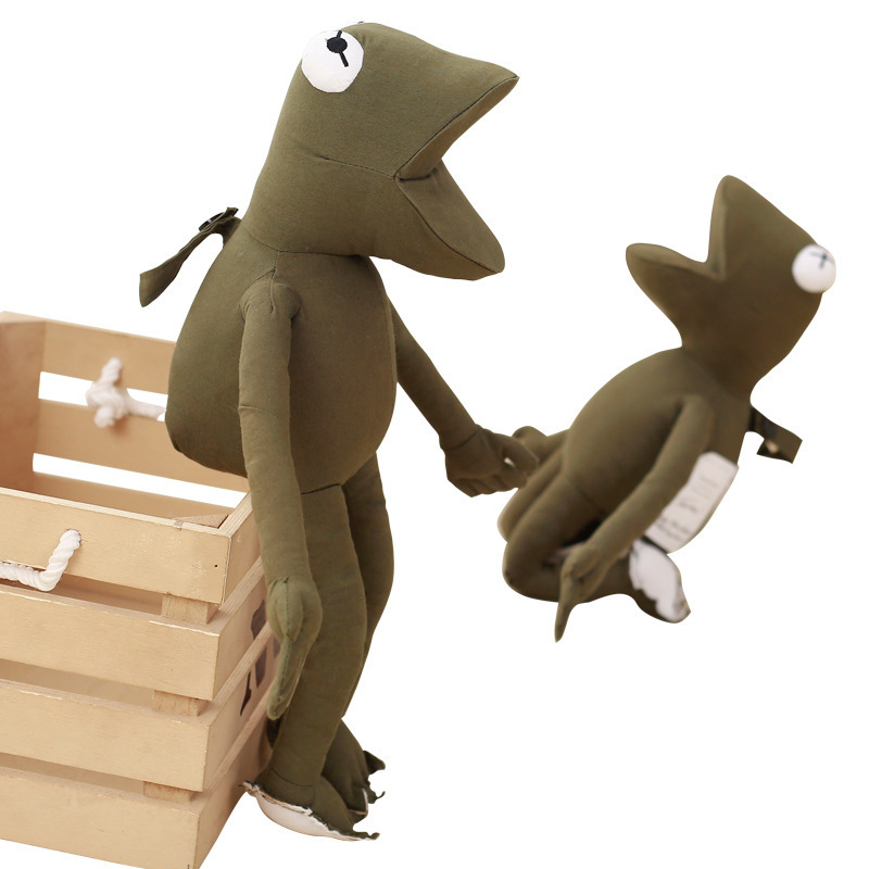 ins青蛙公仔原创玩偶readymade爱物签名款布娃娃