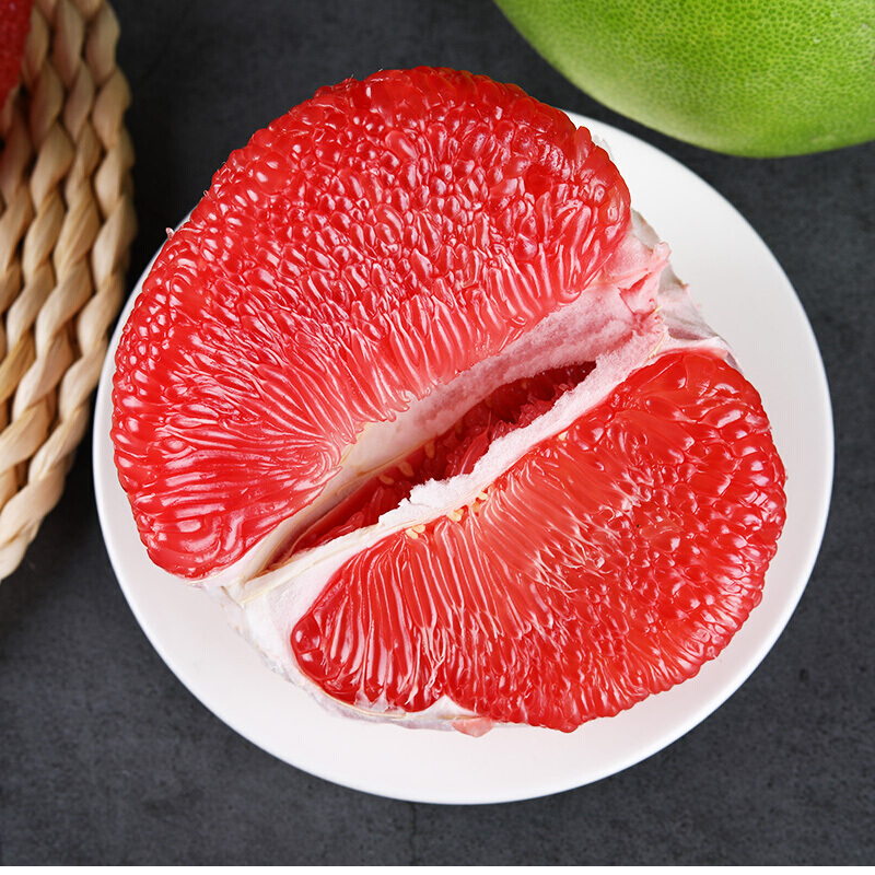 泰国红宝石柚子1个装约2535斤装柚中精品应季水果自营水果柚子