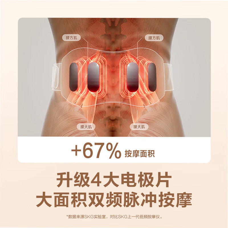 SKG按摩腰带K5二代高清大图