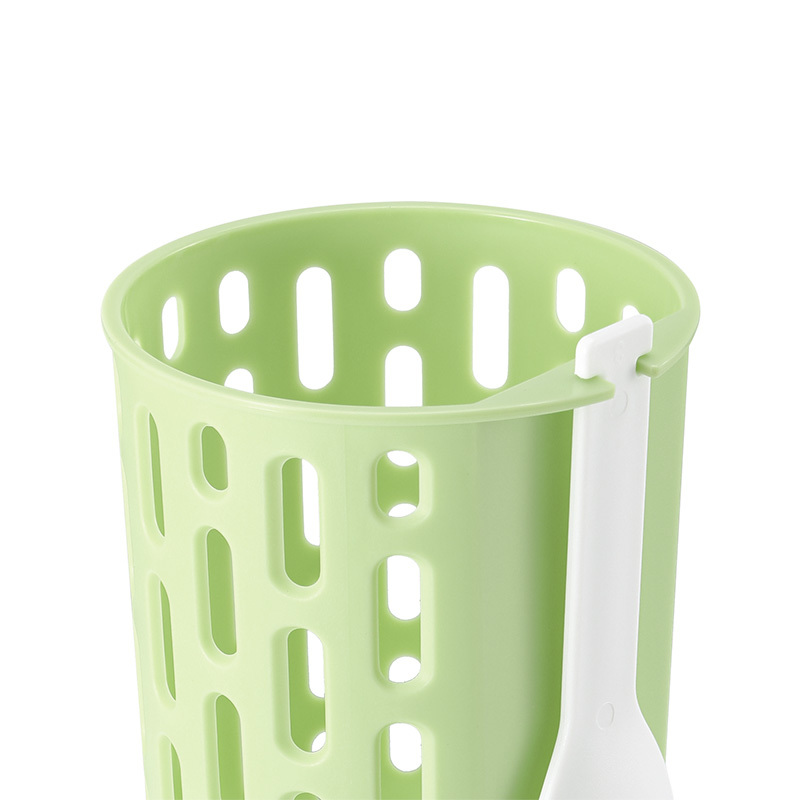 乐扣乐扣 多功能沥水沙拉杯 绿色650ml LCB861GRNFU高清大图