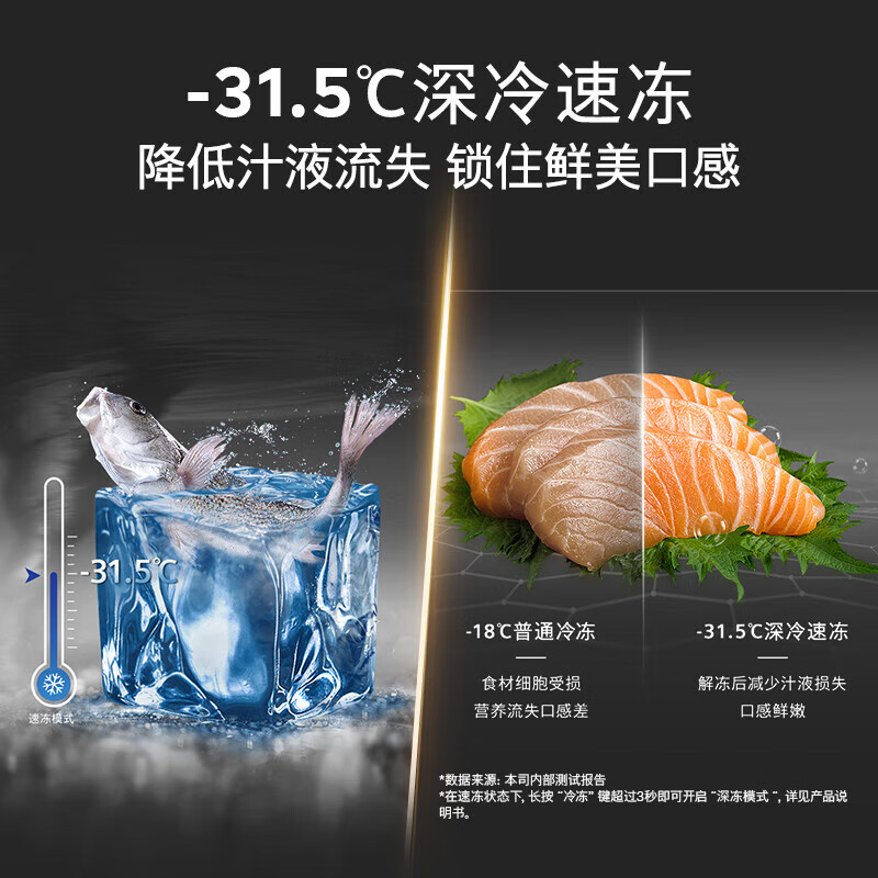 西门子 KC88CEA20C 十字星系列玻璃门 500升四开门十字对开门变频 高效抑菌净味商用冷藏展示柜高清大图