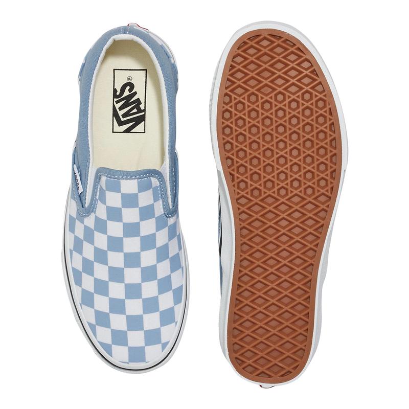 VANS女鞋经典滑板休闲鞋透气舒适百搭时尚蓝色板鞋高清大图