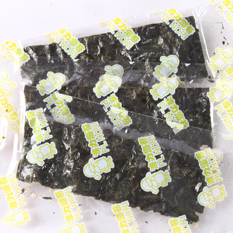 波力海苔4.5g原味(6束3枚)(袋装)