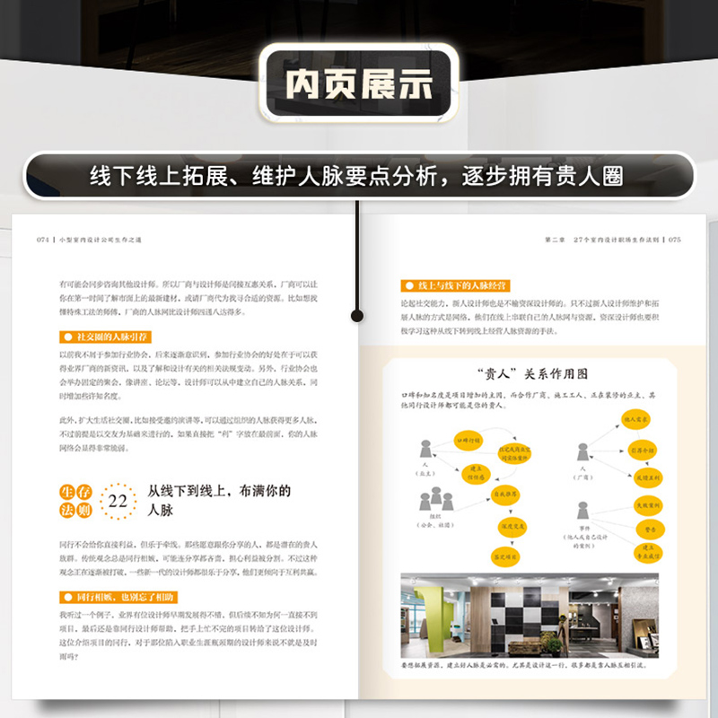 [正版]小型室内设计公司生存之道 室内设计师签单客户沟通装修设计自我营销能力 提升 设计案例大全 工作室创业避坑指南 签高清大图