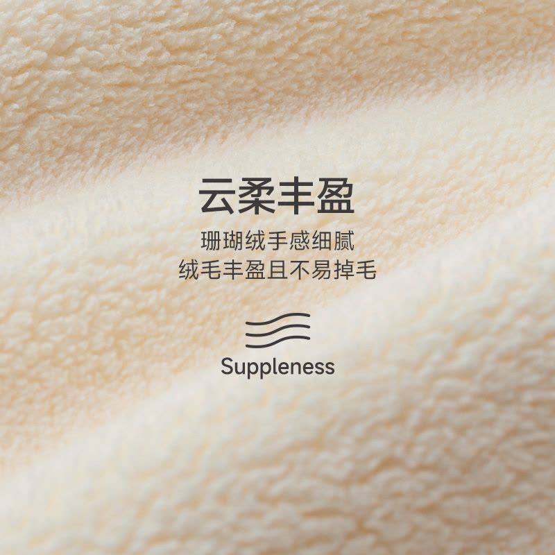 最生活干发浴帽柔软强吸水加厚浴帽包头巾速干擦头图片