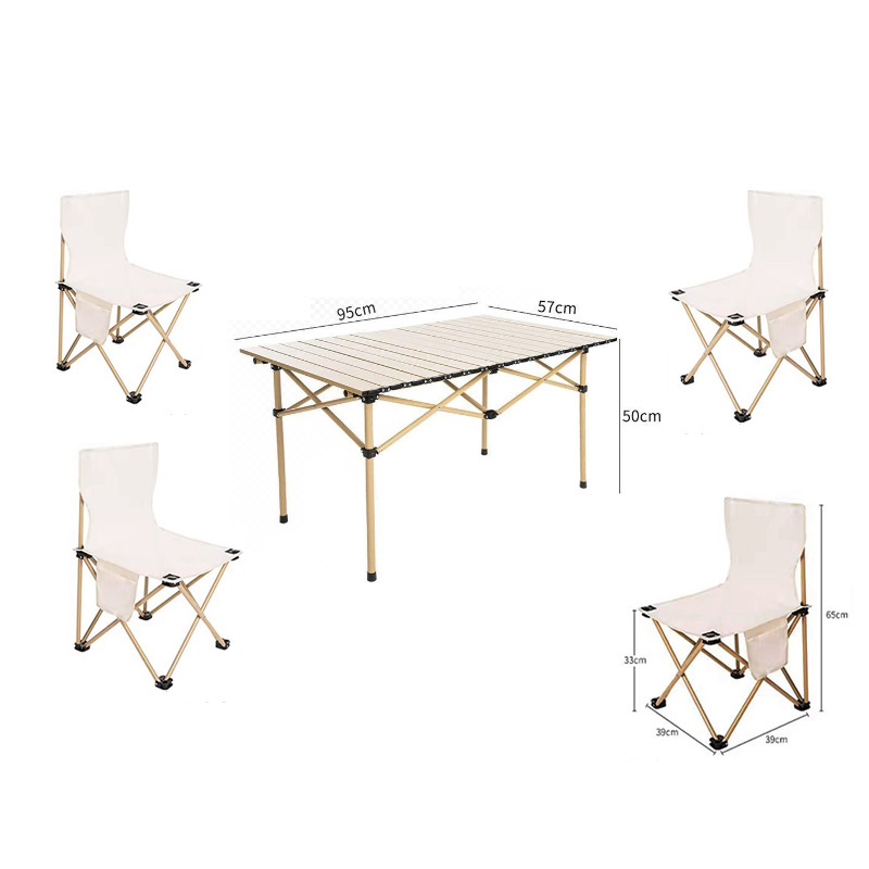 原环 折叠桌椅 套 5件-95cm