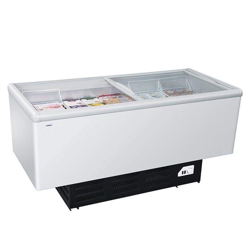 海尔haier卧式商用展示柜冷柜冷冻冷藏大岛柜雪糕柜冰柜商用展示柜