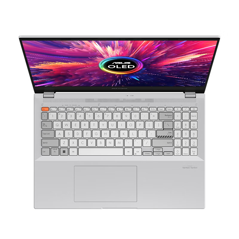 华硕无畏Pro15 2.8K 120Hz OLED屏新锐龙标压游戏轻薄笔记本电脑(R7-6800H 16G 512G RTX3060高色域)银