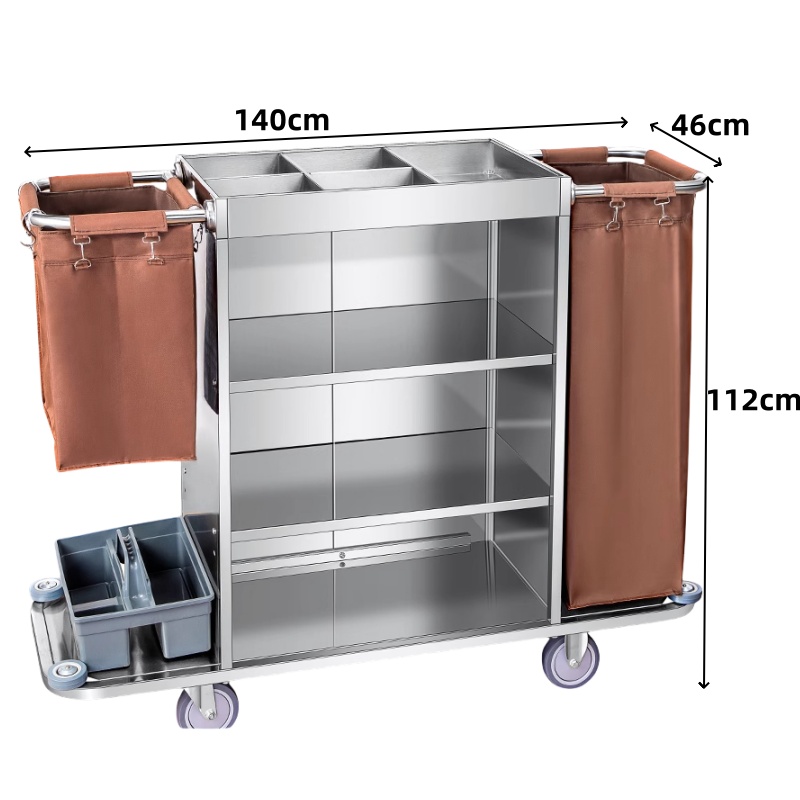 悦兴诚 布草车 清洁布草车140*46*112cm