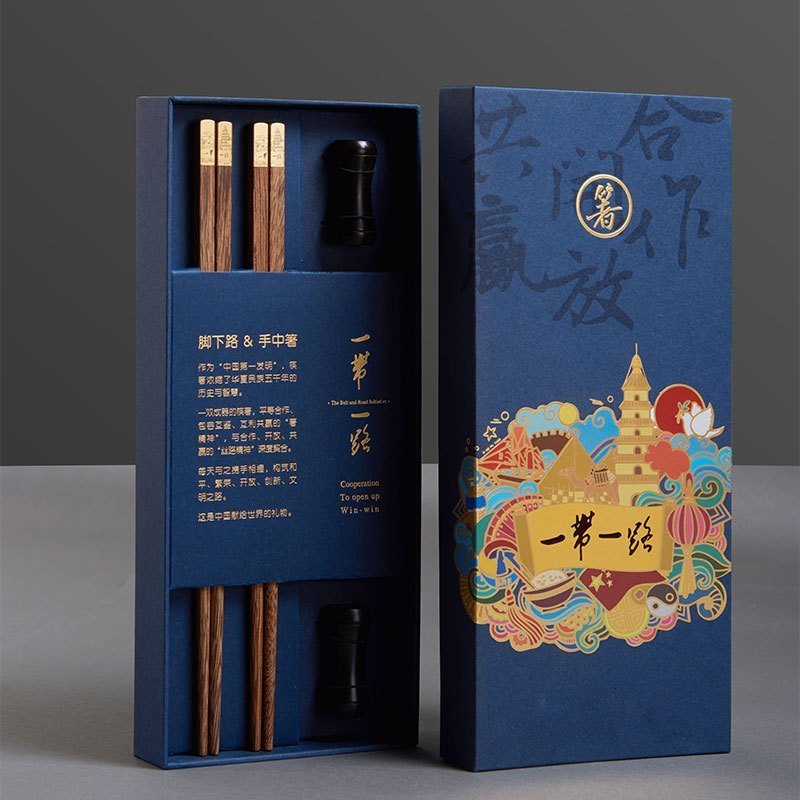 清朴堂(qingputang) 一带一路高档实木筷 餐具(Z)